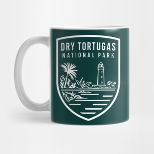 Minimal Dry Tortugas National Park Emblem Mug